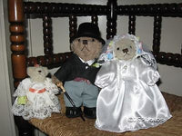 Venus Promotion UK Wedding Couple & Bridesmaid 3 Bears