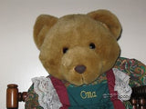 Merison Dutch 3 Vintage Teddy Bears Opa Oma & Baby