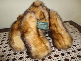 Russ Berrie MADISON Bear Faux Mink Plush 14 inch