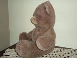 Vintage Gund JUMBO Brown Teddy Bear Plush 25 inch 1980s