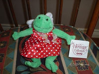 Ganz Heritage Collection Frida Frog Angel Plush 7 Inch HV4489 Retired New