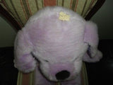 Vintage 1980's LARGE DOG 23" Purple Plush Best Made Toys Toronto