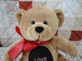 Russ Berrie LOVE STINKS Tongue Teddy Bear Rare