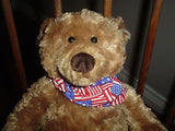 Gund Liberty Wind Up Musical Bear America The beautiful 12 inch 60115 Plush 2003