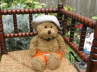 Unicef France Brown Bear with Hat & Orange Pants Exclusive