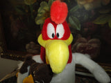 Warner Bros Studio Store 1995 Foghorn Leghorn Rooster with Chicken Hawk 16 inch