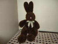 Ganz Cuddle Bunny 1996 Brown Rabbit CH1534 19 Inch