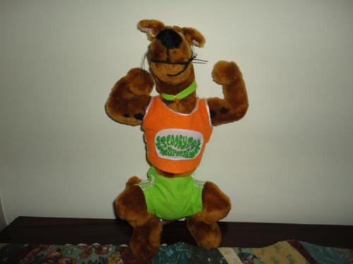 Scooby Doo Football Player Plush Toy Dog Animal Cartoon