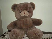 Vintage Gund JUMBO Brown Teddy Bear Plush 25 inch 1980s