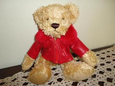 15 Maple Leaf Sweater Bear in Classic Teddy Bears Made in the USA