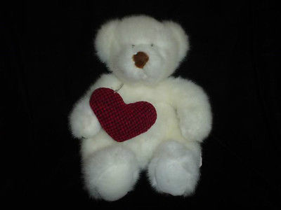 Russ Berrie Bear Hugs Bear 10 inch 7092 With Heart | Jadees