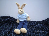 Ganz Heritage Collection Rabbit Hunny Bunny 14 inch Rare Kiss on Cheek