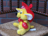 Mosa Tiles Company  Belgium Boxing Kangaroo Plush Felt Hat 26 CM