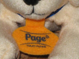 Page Toilet Papier Holland Soft Puppy Dog Plush