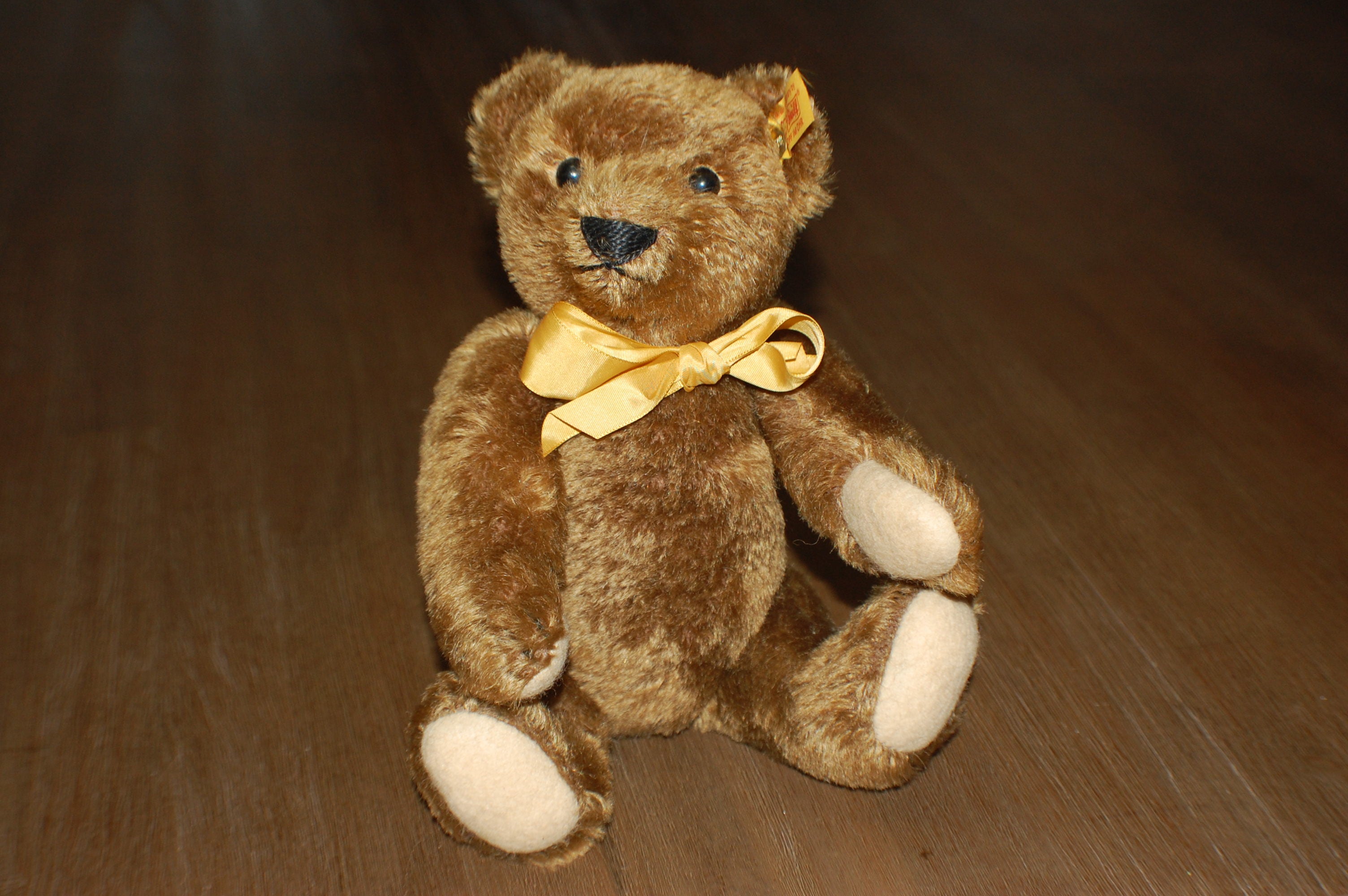 STEIFF ~~ 1905 Classic Richard Steiff Golden Mohair Teddy Bear Tag
